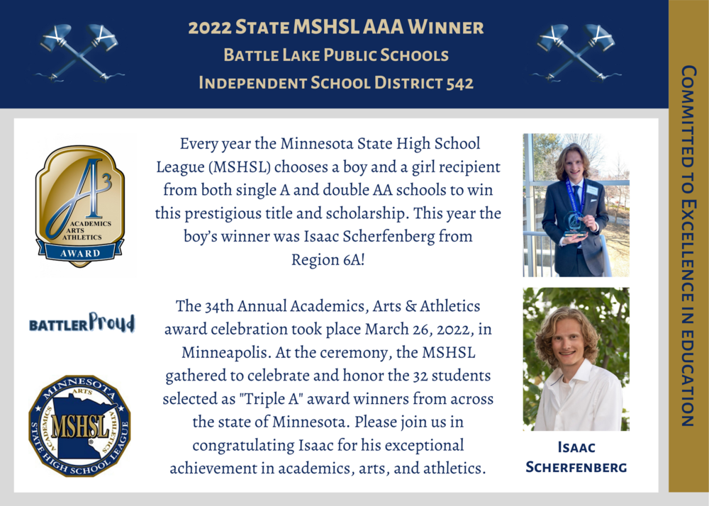 2022 State MSHSL AAA Winner