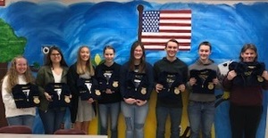 FFA Members Receive Jackets