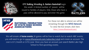 OTC Bulldog Wrestling & Battlers Basketball