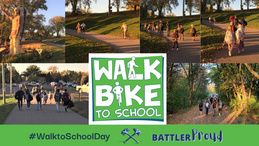 Walk to School Day 2021