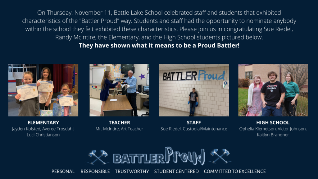 Battler Proud - November 11