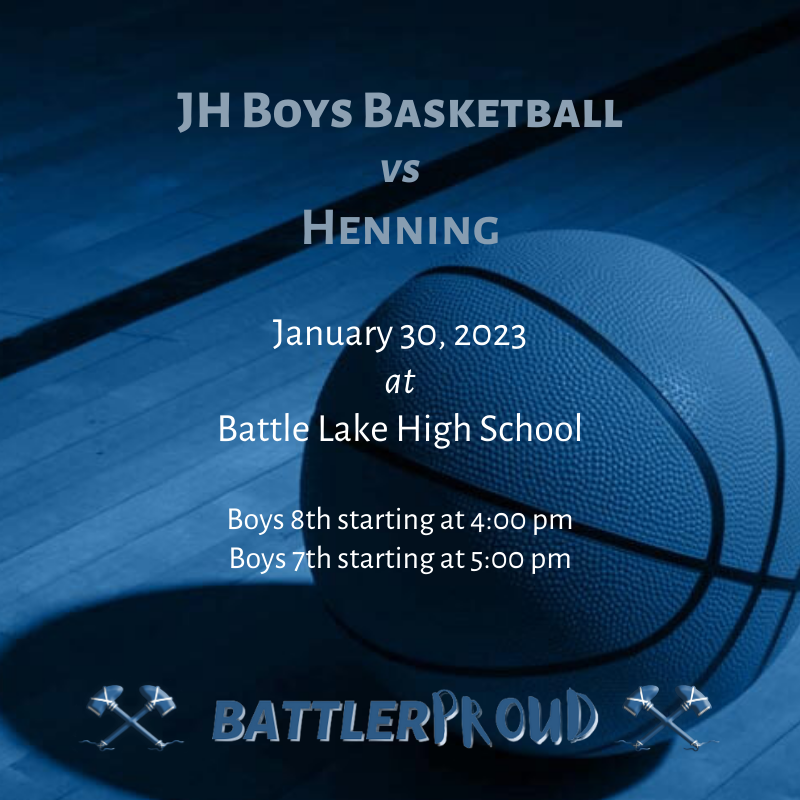 JH Boys Basketball 1/30/23